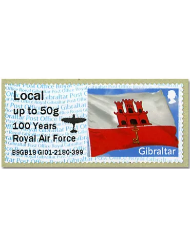 n° 96 - Timbre GIBRALTAR Timbres de distributeurs