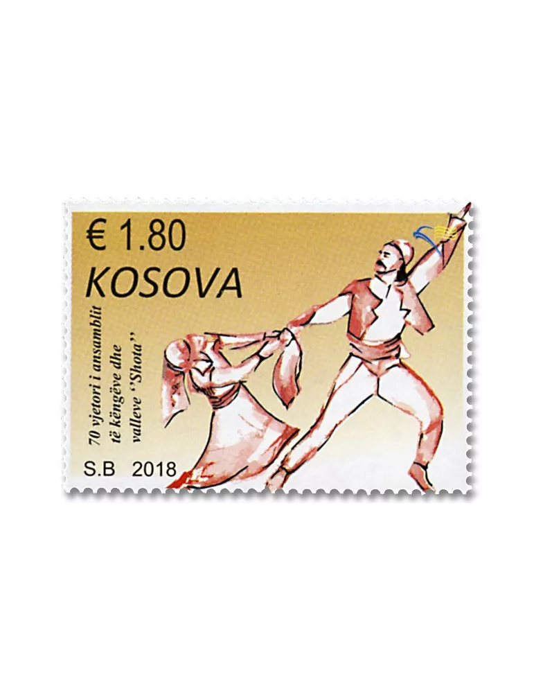 n° 298/299 - Timbre KOSOVO Poste