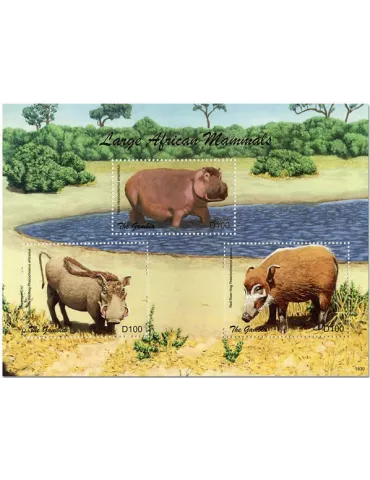 n° 5914/5916 - Timbre GAMBIE Poste