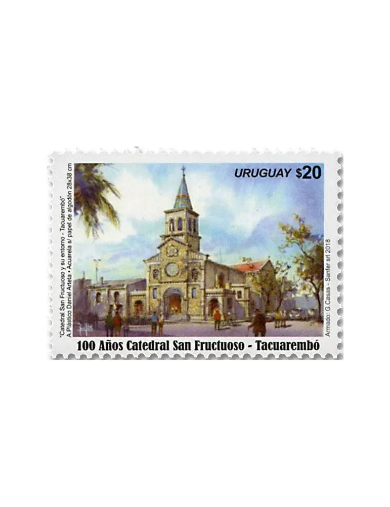 n° 2902 - Timbre URUGUAY Poste