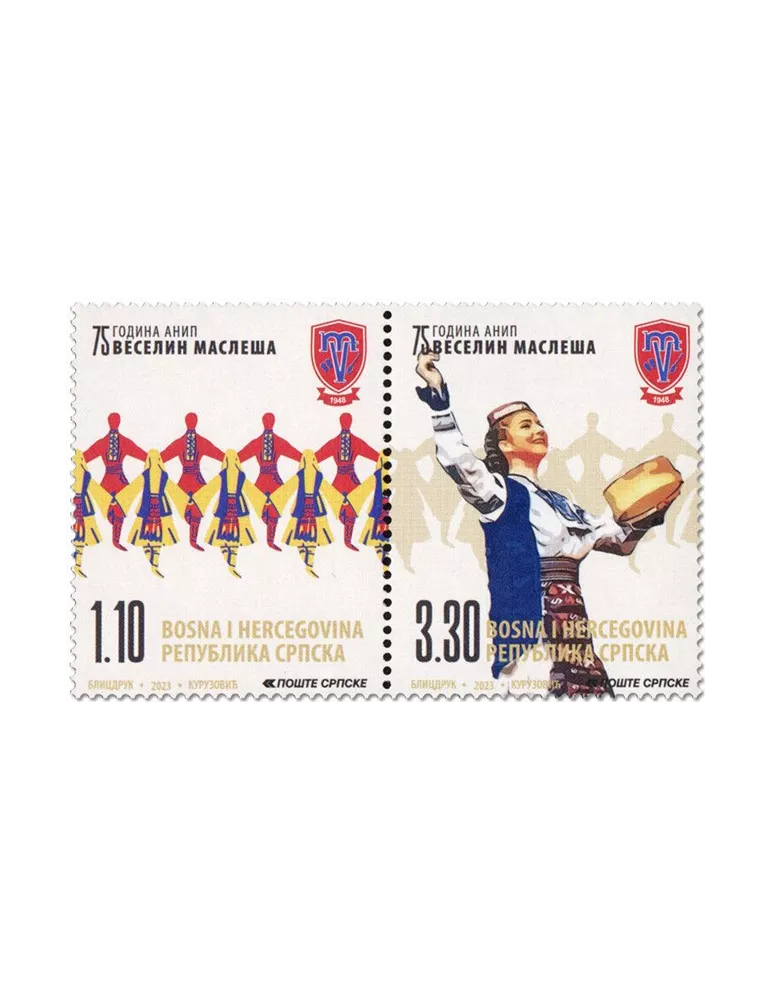 n° 839/840 - Timbre REPUBLIQUE SERBE (DE BOSNIE) Poste