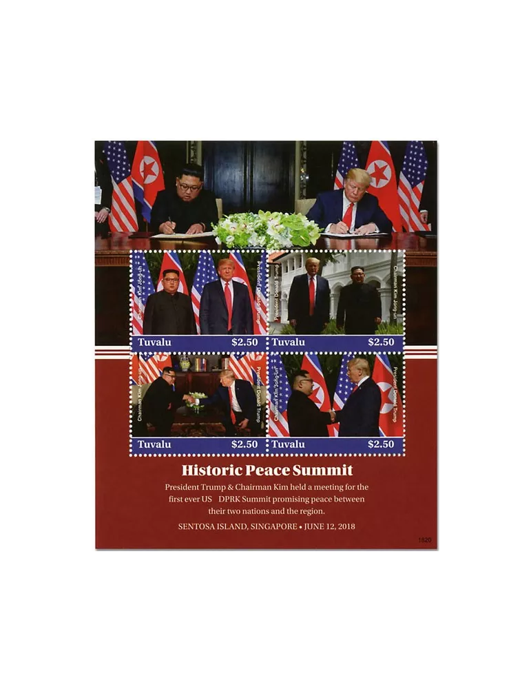 n° 2052/2055 - Timbre TUVALU Poste