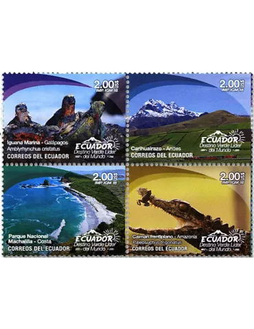 n° 2819/2822 - Timbre EQUATEUR Poste