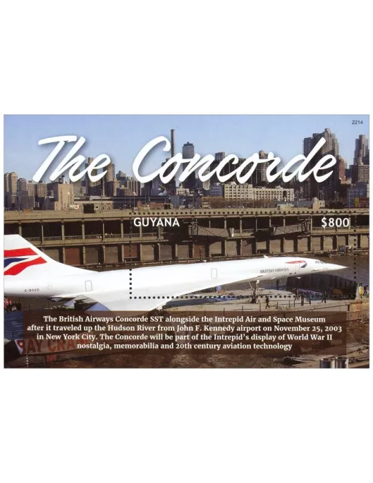 n° 734 - Timbre GUYANA Blocs et feuillets