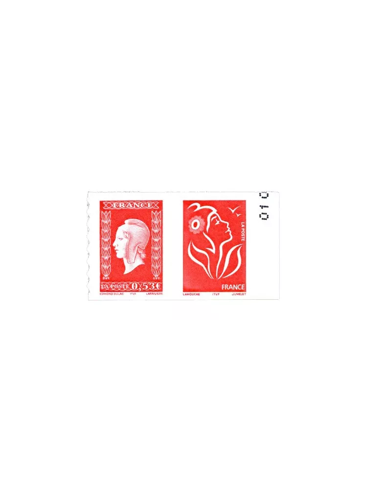 n° P66 - Timbre France Autoadhésifs