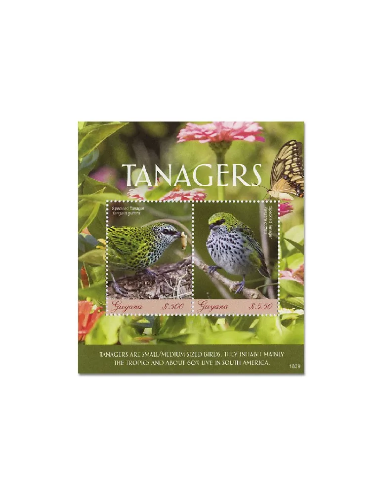 n° 677 - Timbre GUYANA Blocs et feuillets