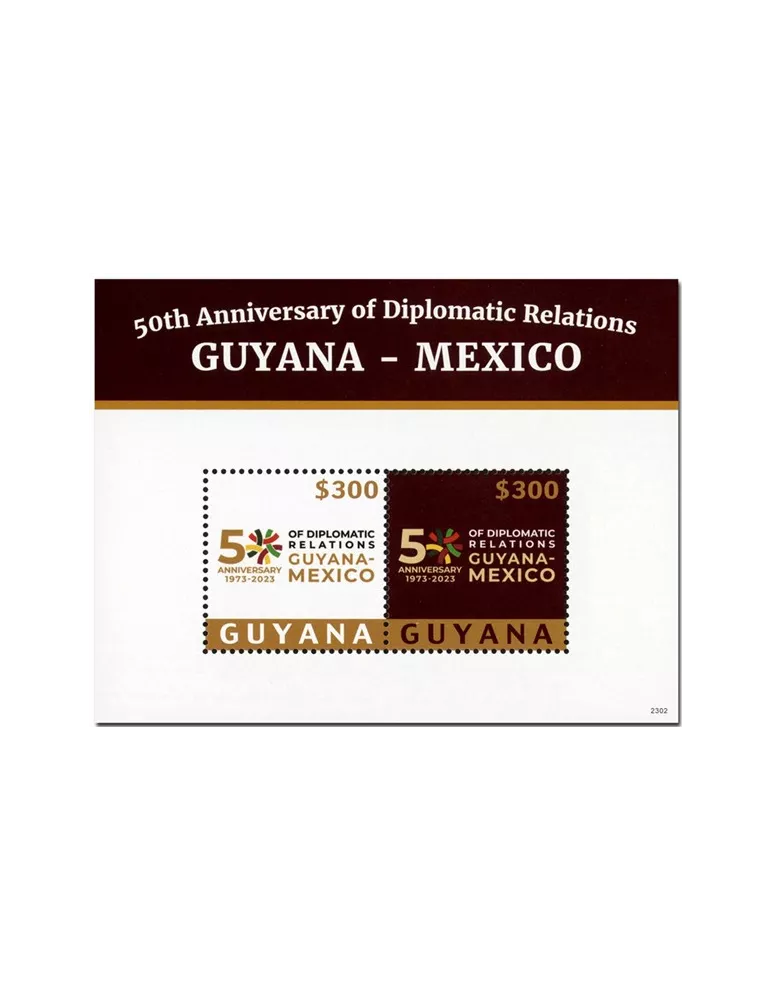 n° 735 - Timbre GUYANA Blocs et feuillets