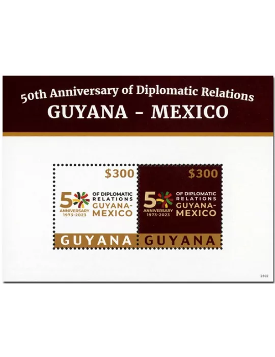n° 735 - Timbre GUYANA Blocs et feuillets