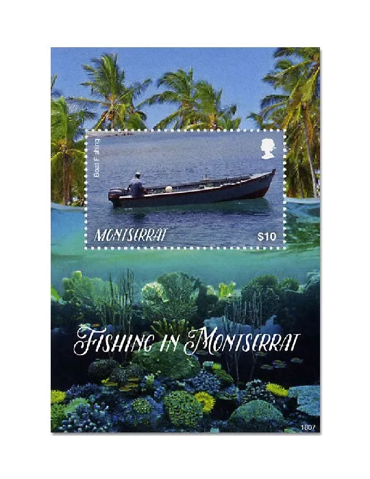 n° 186 - Timbre MONTSERRAT Blocs et feuillets