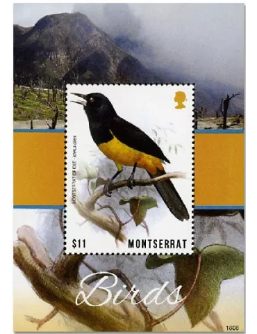 n° 187 - Timbre MONTSERRAT Blocs et feuillets