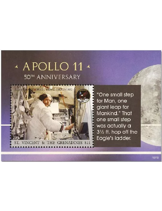 n° 805 - Timbre SAINT-VINCENT Blocs et feuillets