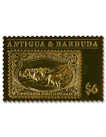 n° 4920/4923 - Timbre ANTIGUA Poste 2