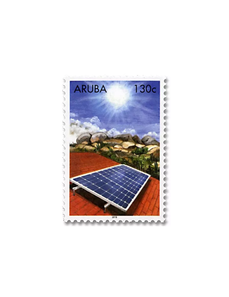 n° 1042/1046 - Timbre ARUBA Poste