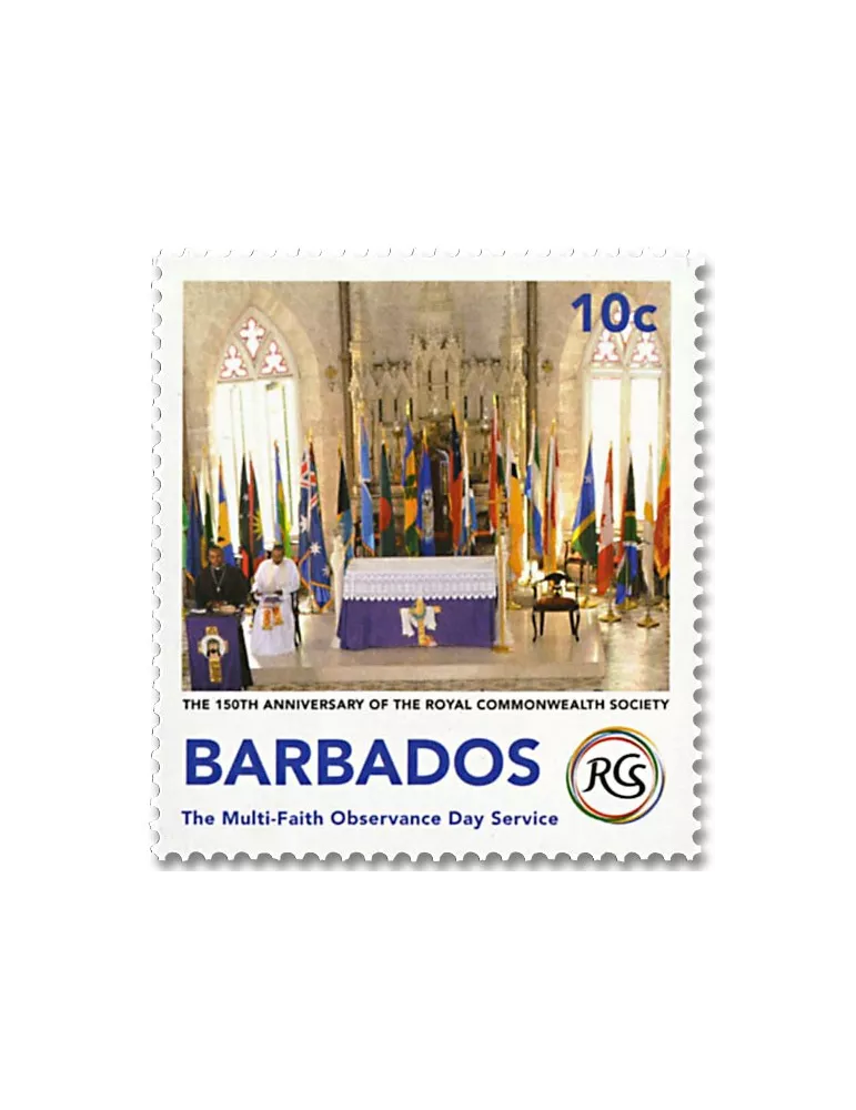 n° 1350/1353 - Timbre BARBADE Poste
