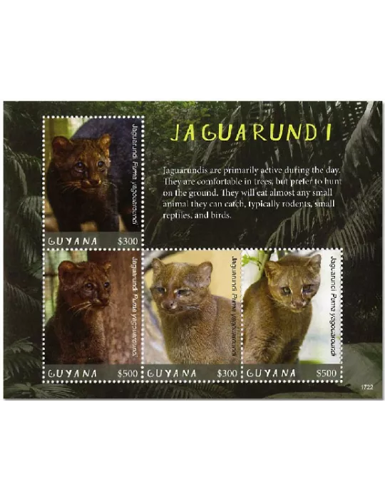 n° 6914/6917 - Timbre GUYANA Poste