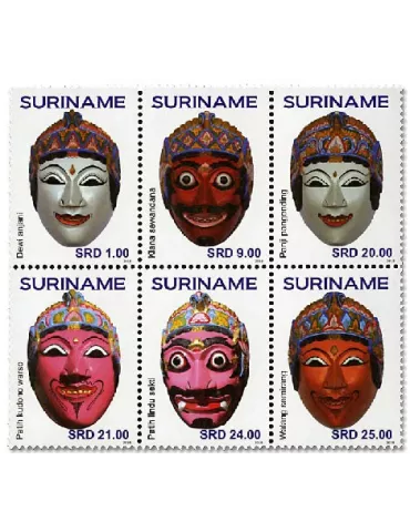 n° 2803/2808 - Timbre SURINAM Poste
