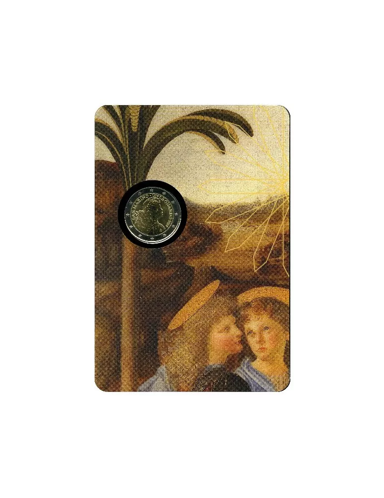 BU : 2 EURO COMMEMORATIVE 2019 : SAINT-MARIN (500 ans de la mort de Léonard de Vinci)