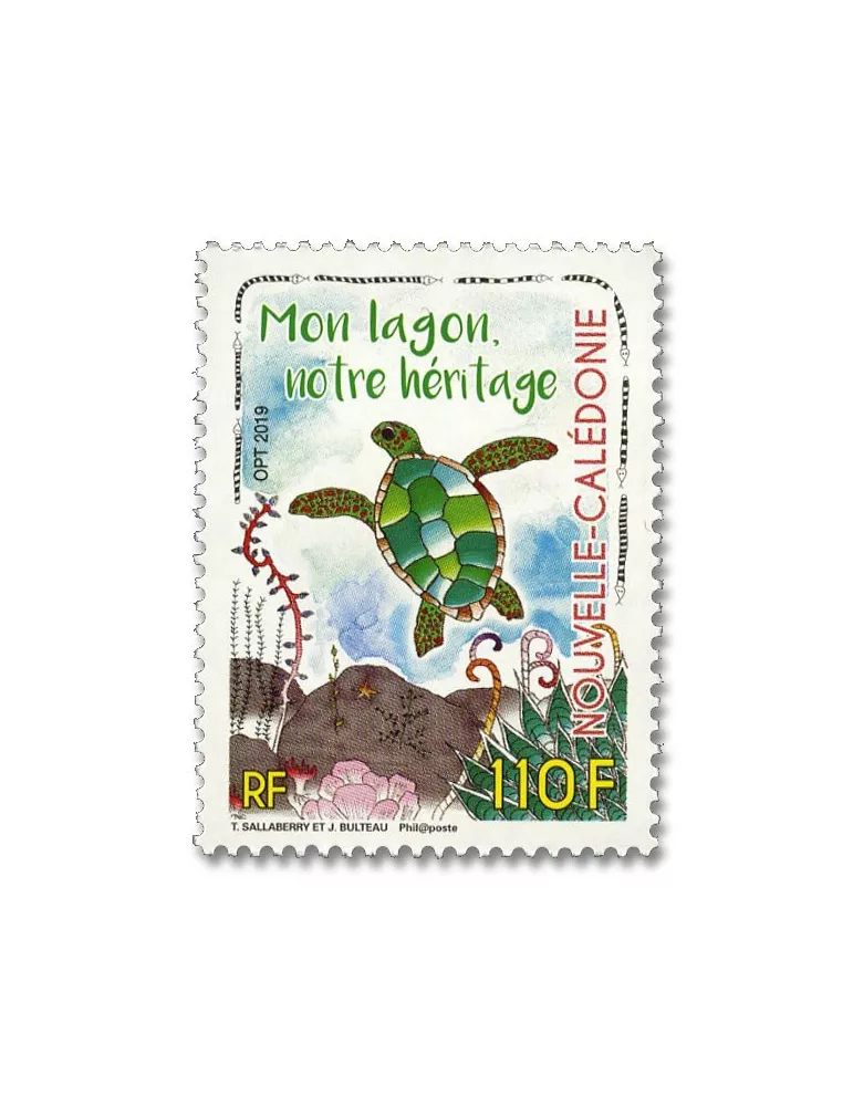 n° 1364 - Timbre Nelle-Calédonie Poste