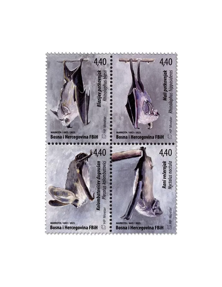 n° 588/591 - Timbre HERCEG-BOSNA Poste