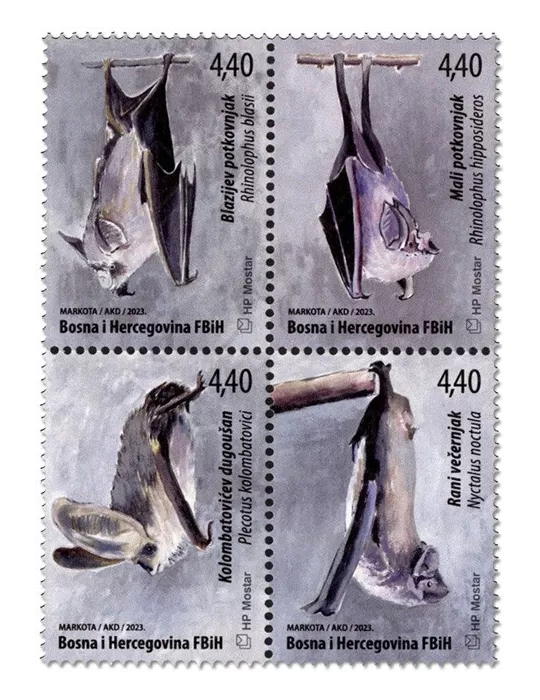 n° 588/591 - Timbre HERCEG-BOSNA Poste