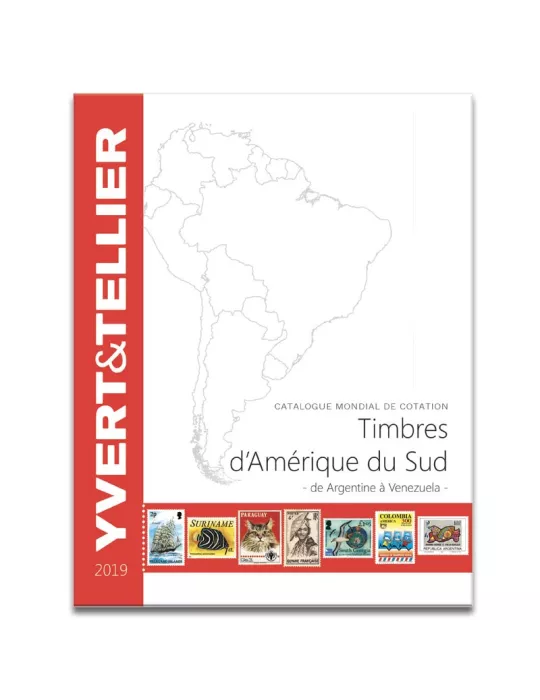 AMERIQUE DU SUD - 2019 (Catalogue des timbres des pays d´Amérique du Sud)