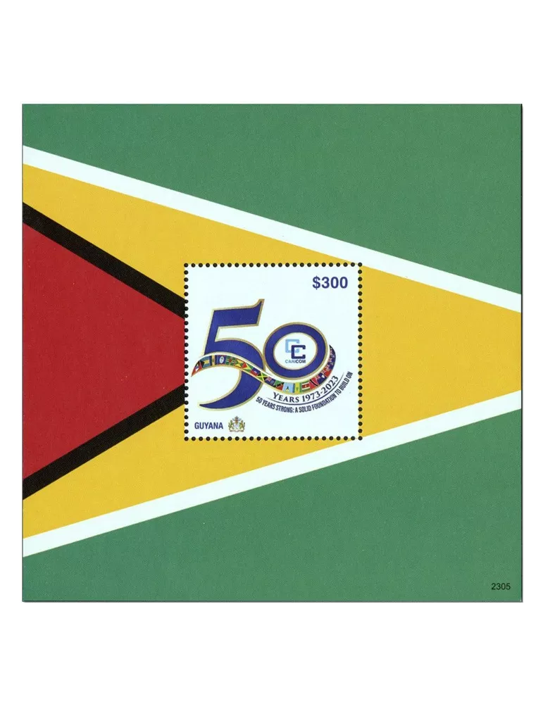 n° 738 - Timbre GUYANA Blocs et feuillets