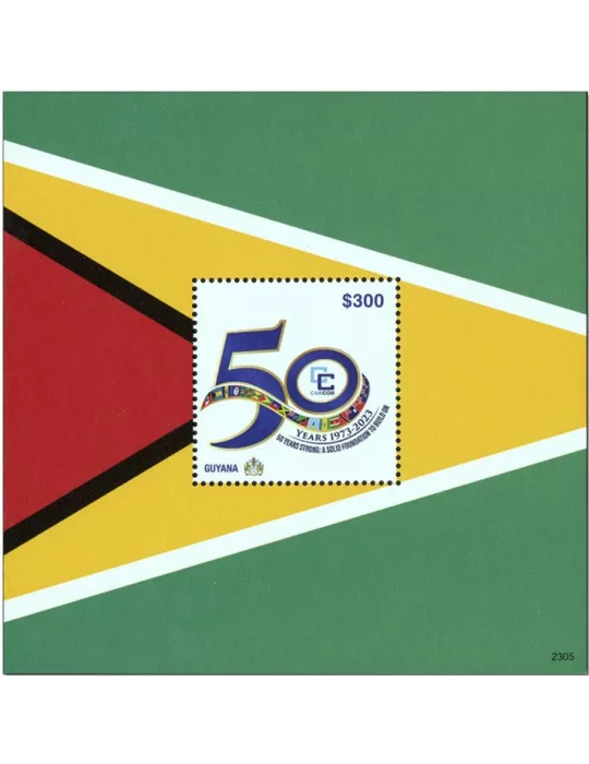 n° 738 - Timbre GUYANA Blocs et feuillets