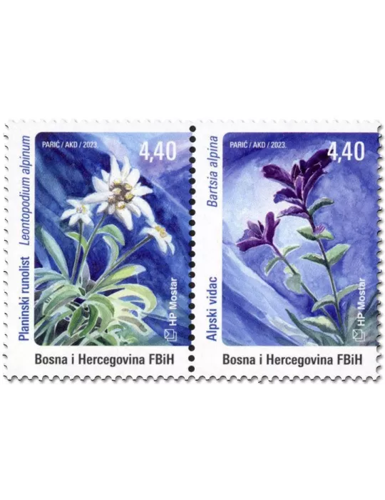 n° 592/593 - Timbre HERCEG-BOSNA Poste