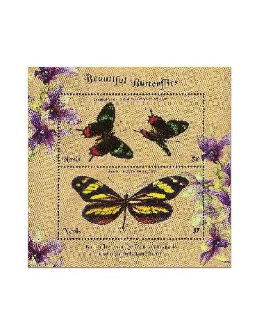 n° 402 - Timbre NEVIS Blocs et feuillets