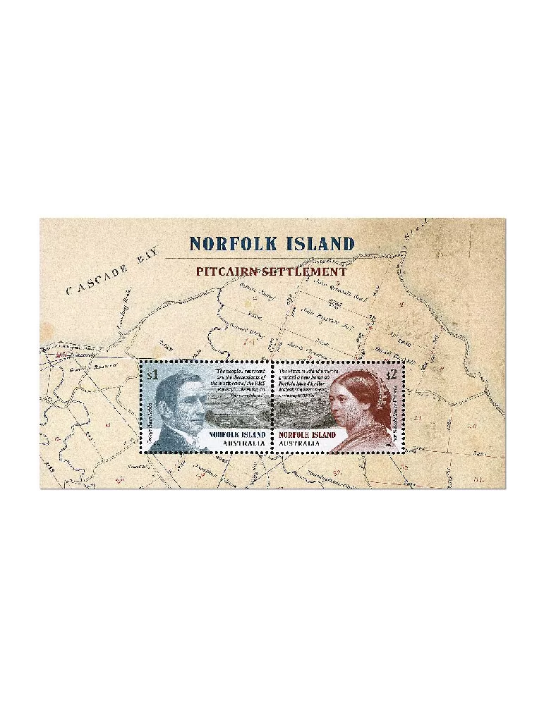 n° 76 - Timbre NORFOLK Blocs et feuillets