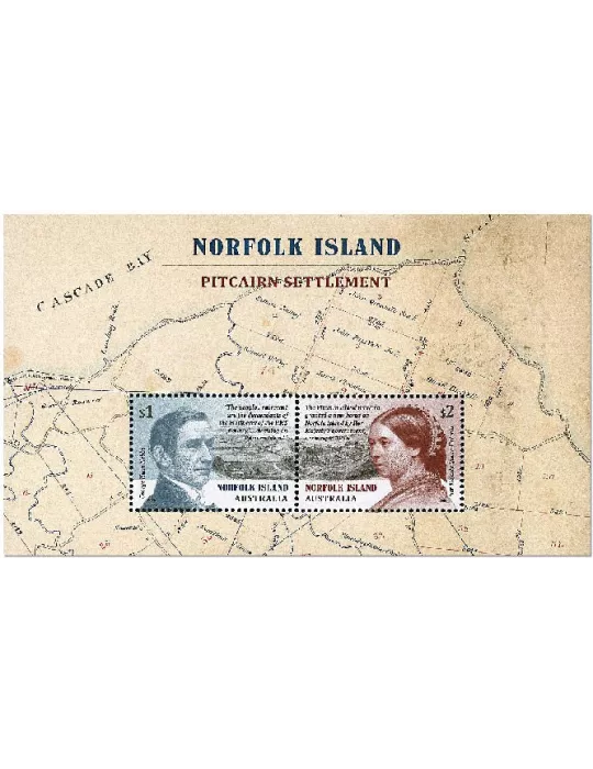 n° 76 - Timbre NORFOLK Blocs et feuillets