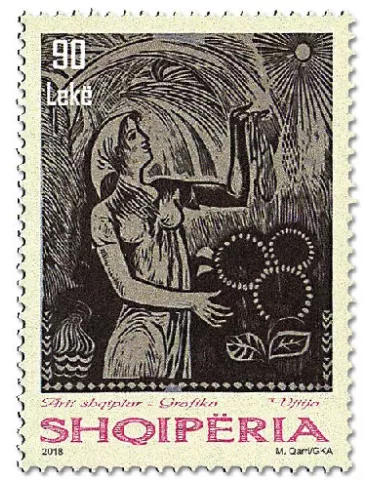 n° 3257/3264 - Timbre ALBANIE Poste