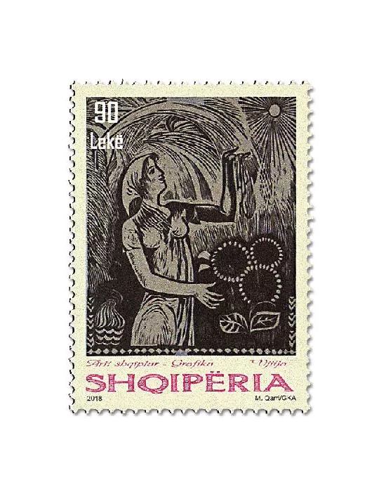 n° 3257/3264 - Timbre ALBANIE Poste