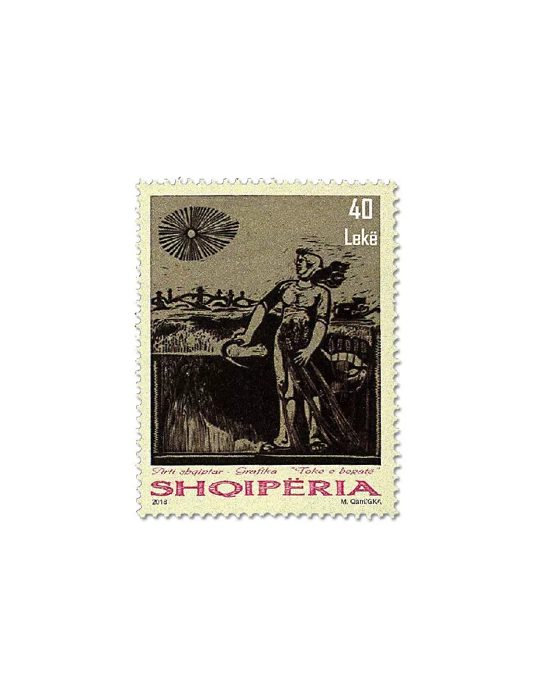 n° 3257/3264 - Timbre ALBANIE Poste
