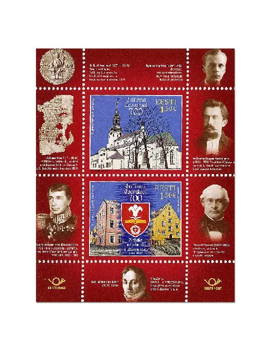 n° 46 - Timbre ESTONIE Blocs et feuillets
