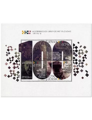 n° 61 - Timbre LITUANIE Blocs et feuillets