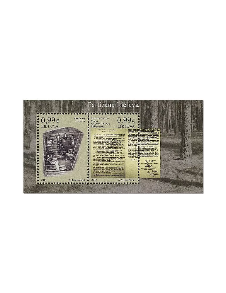 n° 62 - Timbre LITUANIE Blocs et feuillets