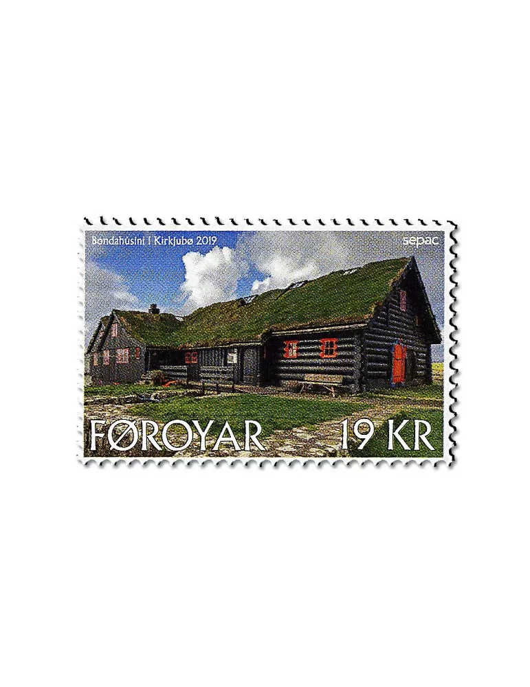 n° 946 - Timbre ILE FEROE Poste
