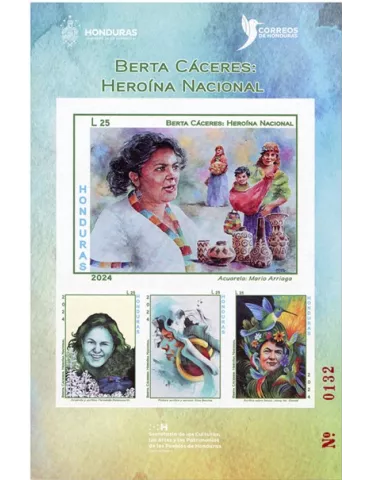 n° 100 - Timbre HONDURAS Blocs et feuillets