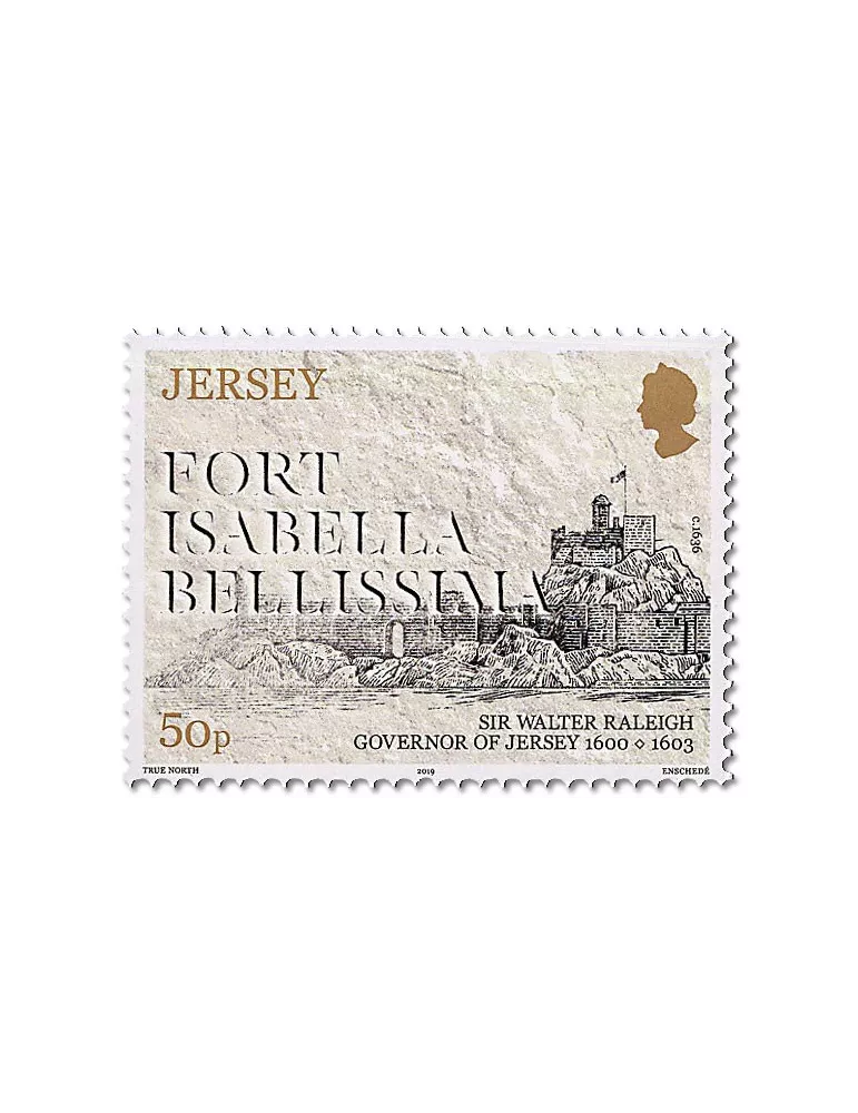 n° 2367/2372 - Timbre JERSEY Poste