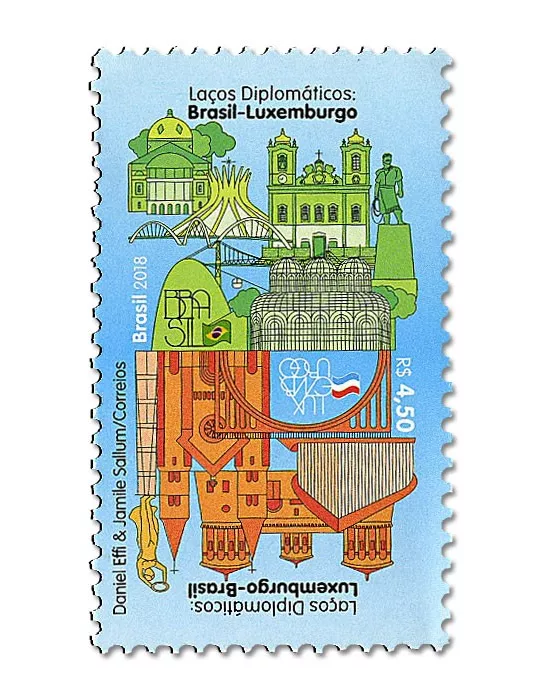 n° 3718 - Timbre BRESIL Poste