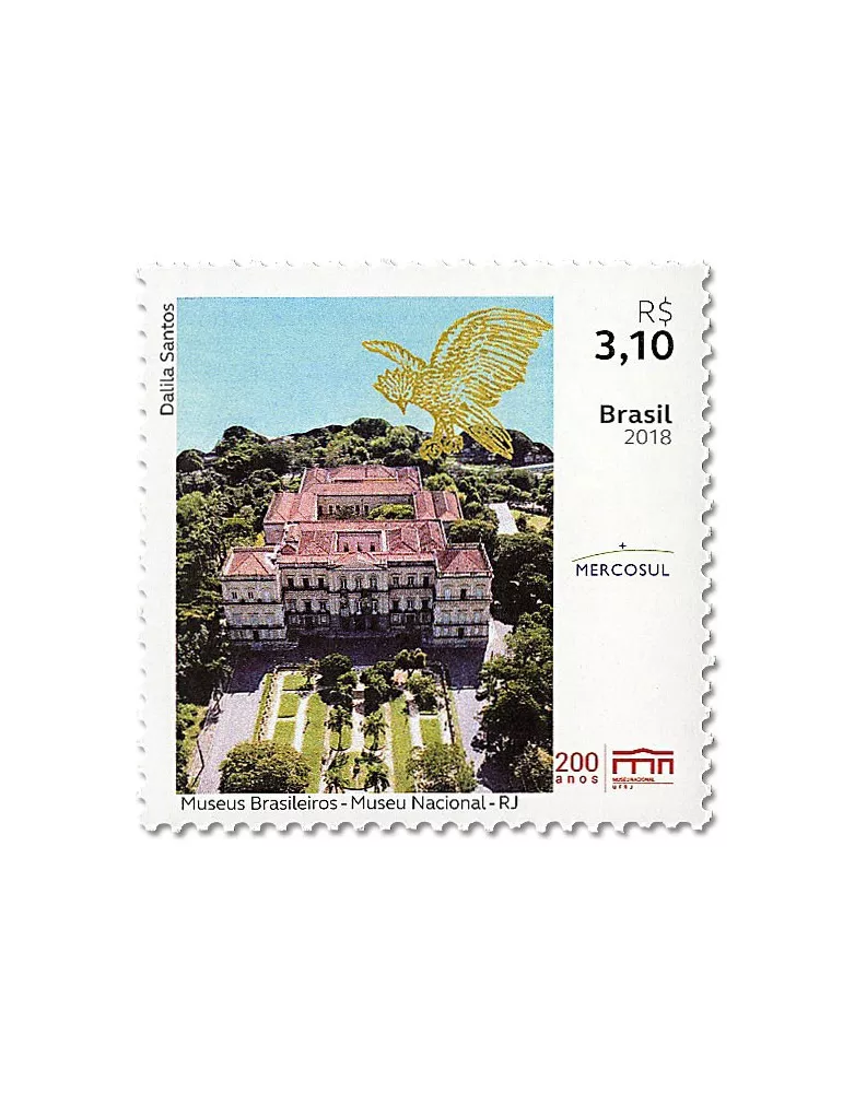 n° 3721 - Timbre BRESIL Poste