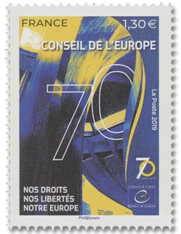 n° 174 - Timbre France Service