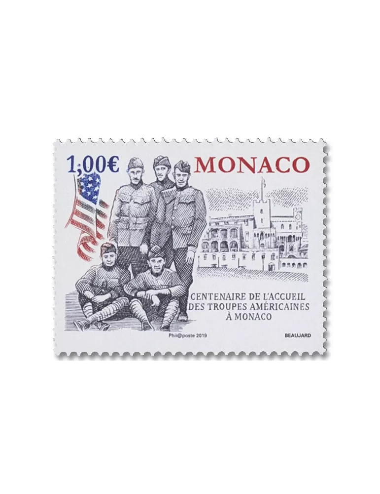 n° 3180 - Timbre Monaco Poste