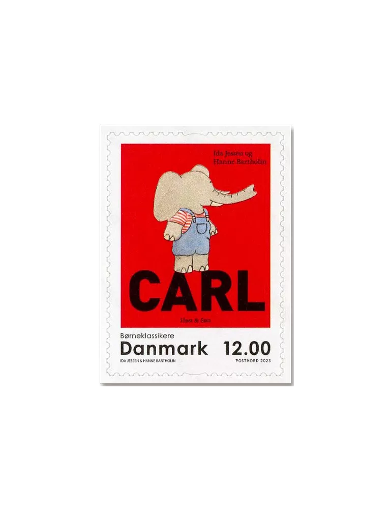 n° 2062/2071 - Timbre DANEMARK Poste