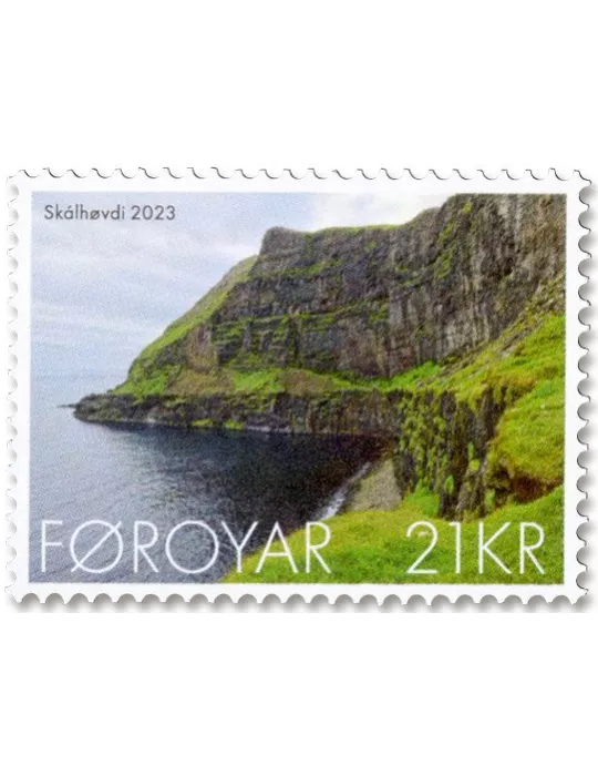 n° 1055/1056 - Timbre ILE FEROE Poste