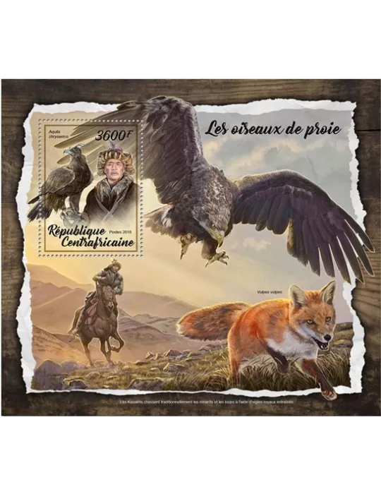 n° 1225 - Timbre CENTRAFRIQUE Blocs et feuillets