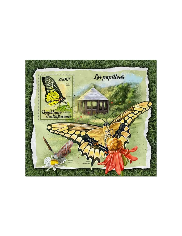 n° 1226 - Timbre CENTRAFRIQUE Blocs et feuillets