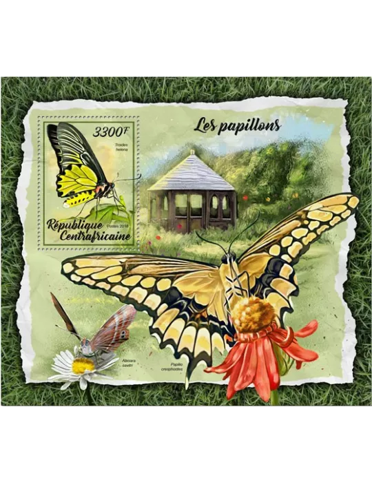 n° 1226 - Timbre CENTRAFRIQUE Blocs et feuillets