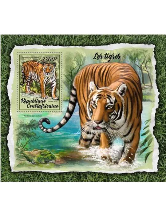 n° 1228 - Timbre CENTRAFRIQUE Blocs et feuillets